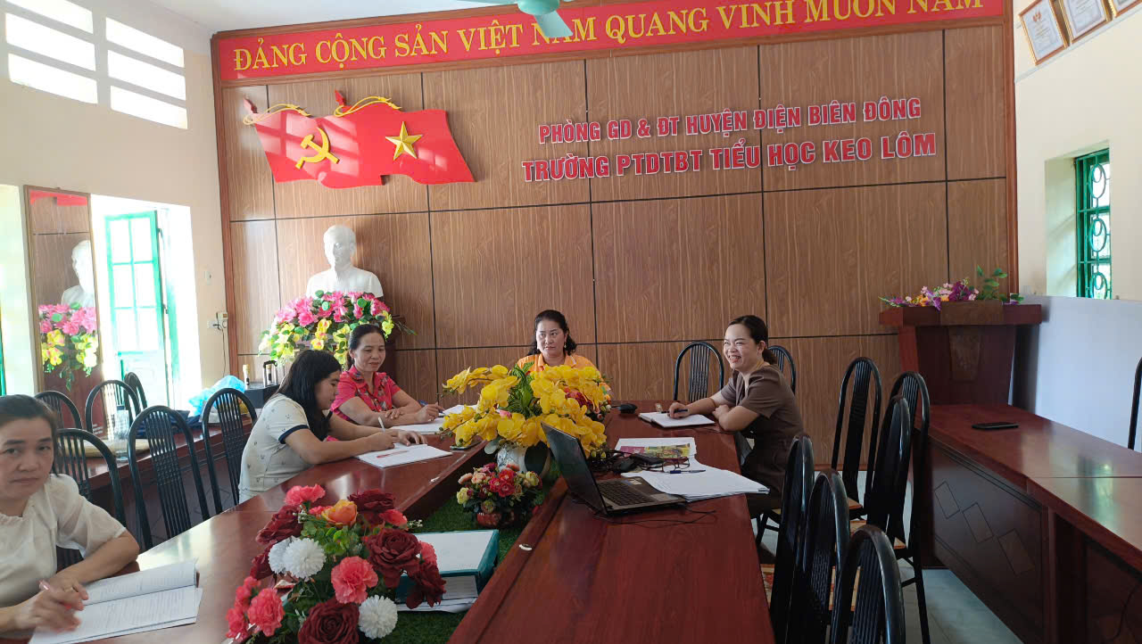 TRƯỜNG PTDTBT TH KEO LÔM THAM GIA HỘI NGHỊ GIAO BAN ĐẦU NĂM HỌC 2024-2025 CẤP HỌC MẦM NON-TIỂU HỌC